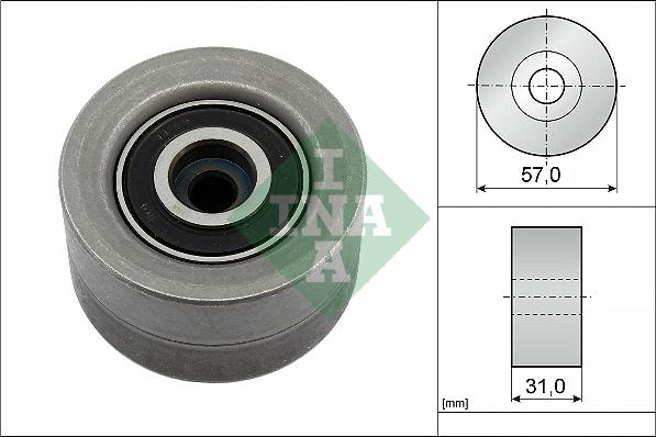 INA 532099210 - Направляющий ролик, зубчатый ремень ГРМ unicars.by