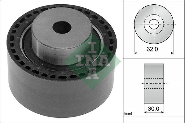 INA 532 0460 10 - Направляющий ролик, зубчатый ремень ГРМ unicars.by