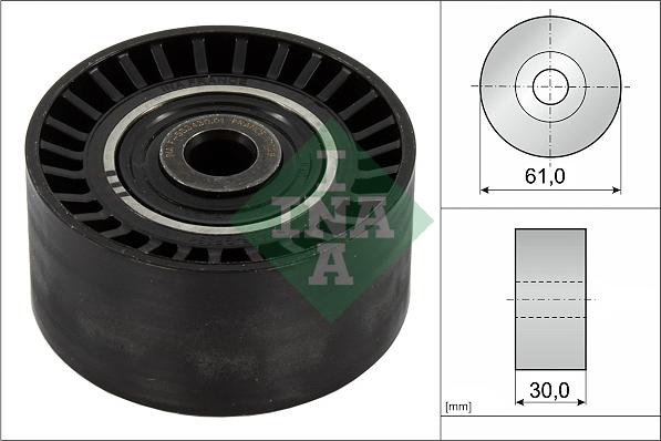 INA 532 0624 10 - Направляющий ролик, зубчатый ремень ГРМ unicars.by