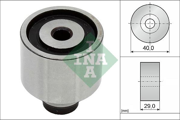 INA 532 0623 10 - Направляющий ролик, зубчатый ремень ГРМ unicars.by