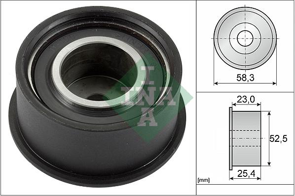 INA 532 0034 10 - Направляющий ролик, зубчатый ремень ГРМ unicars.by