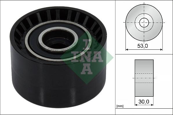 INA 532 0884 10 - Направляющий ролик, зубчатый ремень ГРМ unicars.by