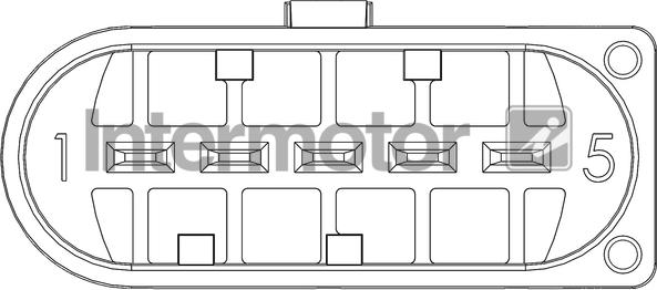 INTERMOTOR 19456-M - Датчик потока, массы воздуха unicars.by