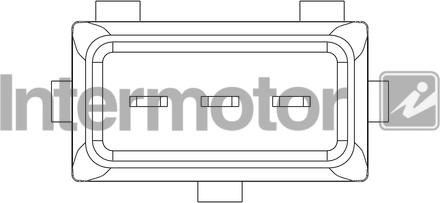 INTERMOTOR 19645 - Датчик потока, массы воздуха unicars.by