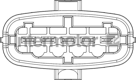 INTERMOTOR 19832-M - Датчик потока, массы воздуха unicars.by