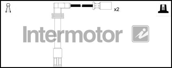 INTERMOTOR 73937 - Комплект проводов зажигания unicars.by