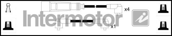 INTERMOTOR 73477 - Комплект проводов зажигания unicars.by