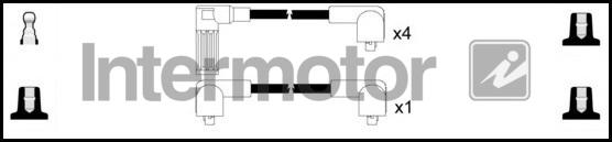 INTERMOTOR 73351 - Комплект проводов зажигания unicars.by