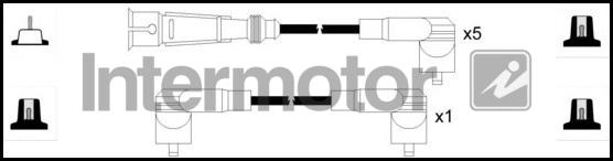 INTERMOTOR 73711 - Комплект проводов зажигания unicars.by