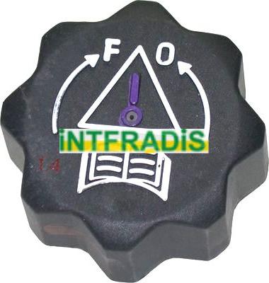 INTFRADIS 50.94BL - Крышка, резервуар охлаждающей жидкости unicars.by