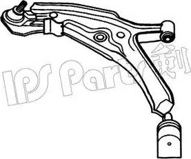 IPS Parts IAR-10103 - Рычаг подвески колеса unicars.by