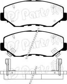 IPS Parts IBD-1486 - Тормозные колодки, дисковые, комплект unicars.by