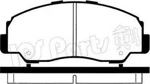 IPS Parts IBD-1607 - Тормозные колодки, дисковые, комплект unicars.by