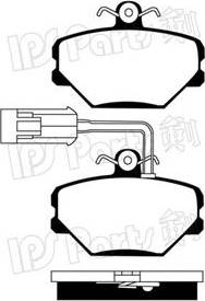 IPS Parts IBD-1W06 - Тормозные колодки, дисковые, комплект unicars.by