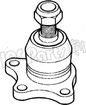 IPS Parts IJO-10522 - Шаровая опора, несущий / направляющий шарнир unicars.by