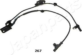 Japanparts ABS-267 - Датчик ABS, частота вращения колеса unicars.by