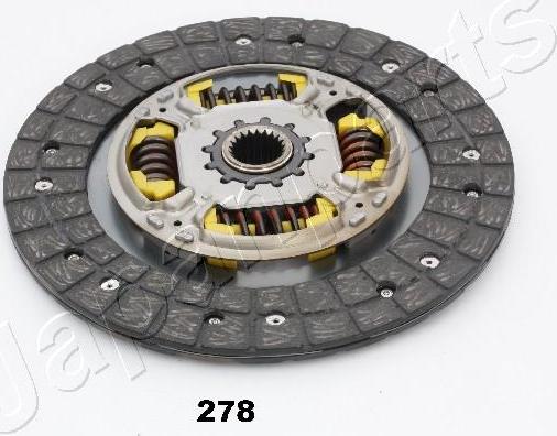 Japanparts DF-278 - Диск сцепления, фрикцион unicars.by