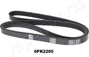 Japanparts DV-6PK2205 - Поликлиновой ремень unicars.by