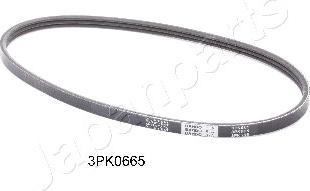 Japanparts DV-3PK0665 - Поликлиновой ремень unicars.by