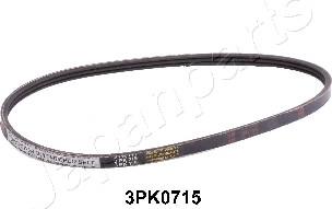 Japanparts DV-3PK0715 - Поликлиновой ремень unicars.by