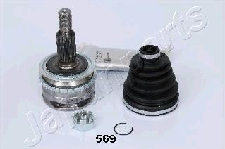 Japanparts GI-569 - Шарнирный комплект, ШРУС, приводной вал unicars.by