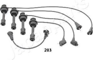 Japanparts IC-203 - Комплект проводов зажигания unicars.by