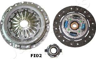 Japanparts KF-FI02 - Комплект сцепления unicars.by