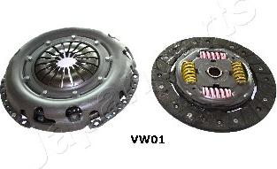 Japanparts KF-VW01 - Комплект сцепления unicars.by