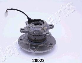 Japanparts KK-28022 - Ступица колеса, поворотный кулак unicars.by