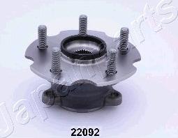 Japanparts KK-22092 - Ступица колеса, поворотный кулак unicars.by