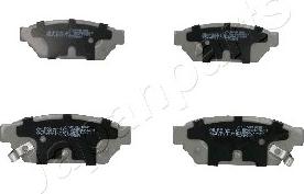 Japanparts PP-504AF - Тормозные колодки, дисковые, комплект unicars.by