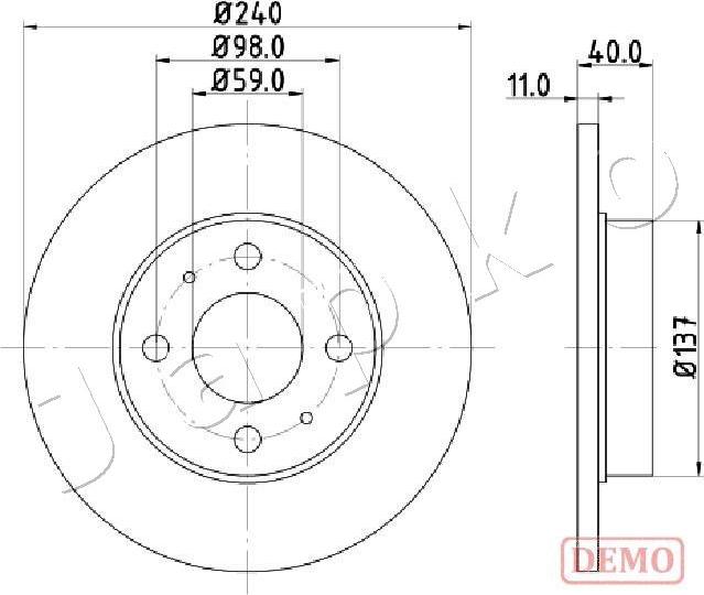 EBC Brakes USR286 - Тормозной диск unicars.by