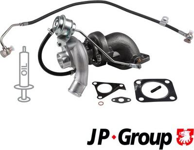 JP Group 1517800410 - Турбина, компрессор unicars.by