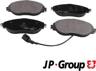 JP Group 1163613310 - Тормозные колодки, дисковые, комплект unicars.by