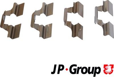 JP Group 1163750410 - Комплектующие для колодок дискового тормоза unicars.by