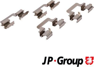 JP Group 1163750110 - Комплектующие для колодок дискового тормоза unicars.by