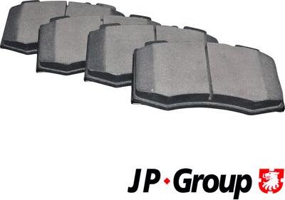 JP Group 1363602310 - Тормозные колодки, дисковые, комплект unicars.by