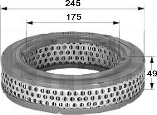 JS Asakashi A0223 - Воздушный фильтр, двигатель unicars.by