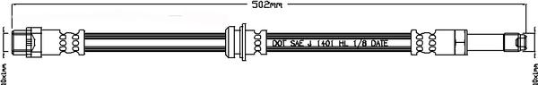 Juratek JBH1067 - Тормозной шланг unicars.by