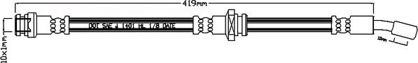 Juratek JBH1320 - Тормозной шланг unicars.by