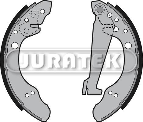 Juratek JBS1002 - Комплект тормозных колодок, барабанные unicars.by