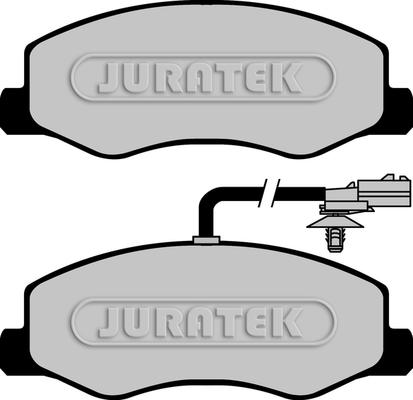 Juratek JCP099 - Тормозные колодки, дисковые, комплект unicars.by