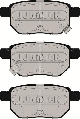 Juratek JCP044 - Тормозные колодки, дисковые, комплект unicars.by