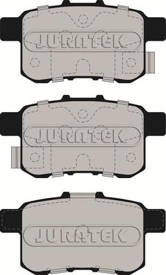 Juratek JCP079 - Тормозные колодки, дисковые, комплект unicars.by