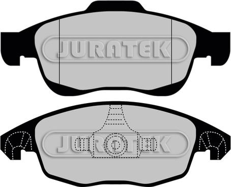 Juratek JCP1971 - Тормозные колодки, дисковые, комплект unicars.by