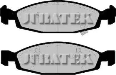 Juratek JCP1523 - Тормозные колодки, дисковые, комплект unicars.by