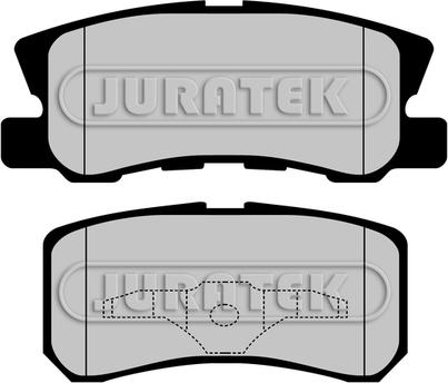 Juratek JCP1604 - Тормозные колодки, дисковые, комплект unicars.by