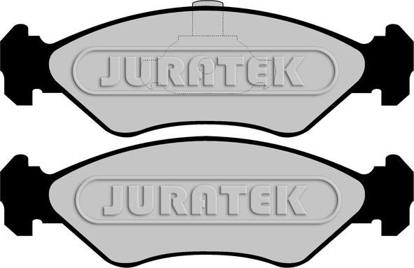 Juratek JCP1082 - Тормозные колодки, дисковые, комплект unicars.by