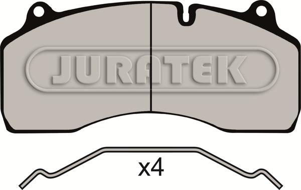 Juratek JCP119 - Тормозные колодки, дисковые, комплект unicars.by