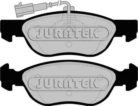 Juratek JCP1137 - Тормозные колодки, дисковые, комплект unicars.by